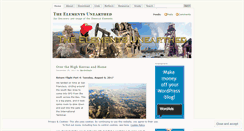 Desktop Screenshot of elementsunearthed.com